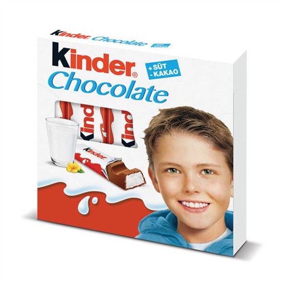 Kinder Chocolate 4'lü 50 Gr