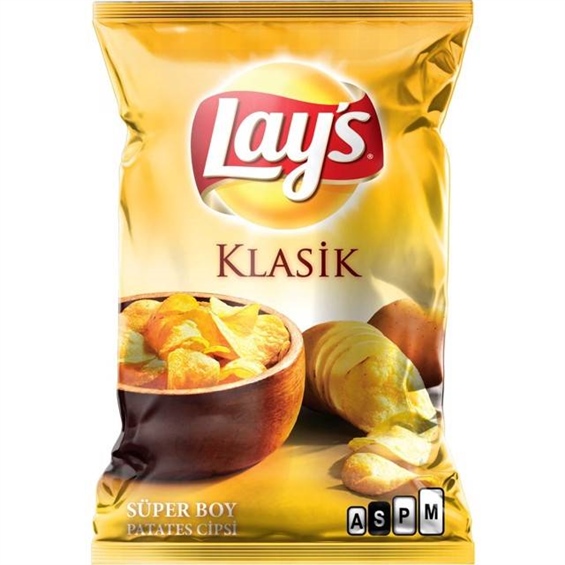 Lays Klasik Sade Patates Cipsi Süper Boy 107 Gr