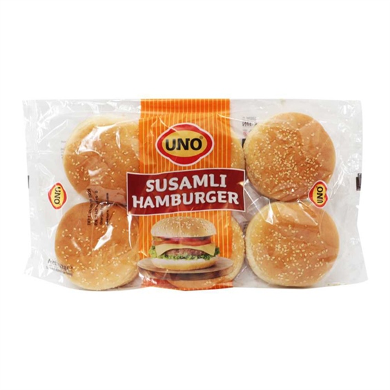 Uno Hamburger Ekmeği Susamlı 6'lı 312 gr