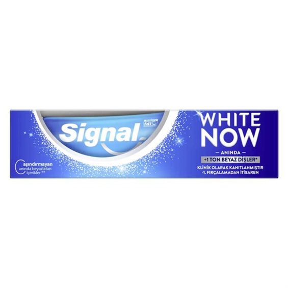 Signal Anında Beyaz Diş Macunu White Now Gold 75 Ml