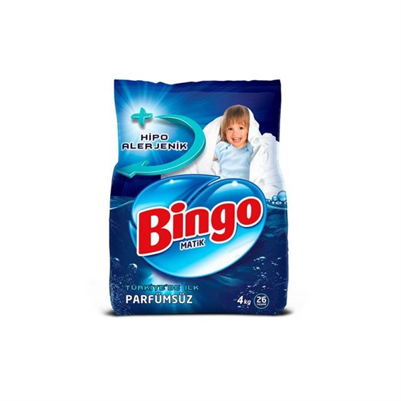 Bingo Matik Parfümsüz 4 Kg