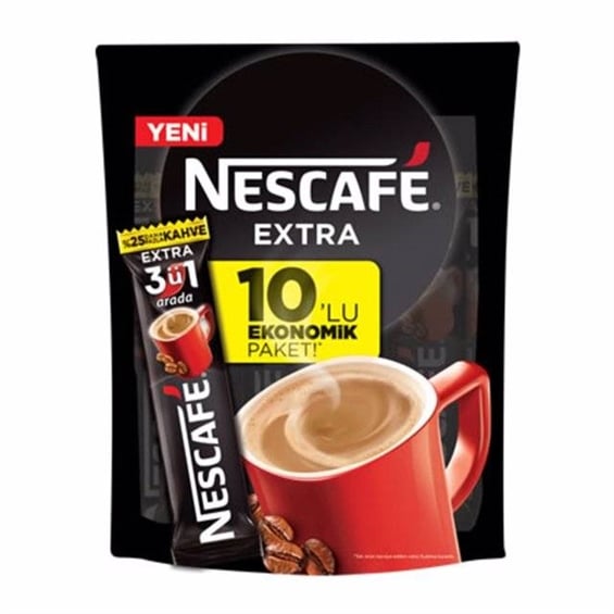 Nescafe Extra 3'ü 1 Arada 10'lu 165 Gr