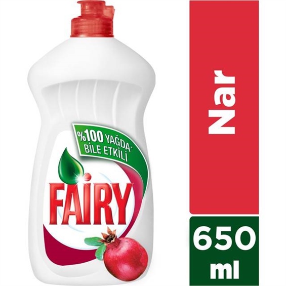 Fairy Sıvı Bulaşık Deterjanı 650 ml Nar