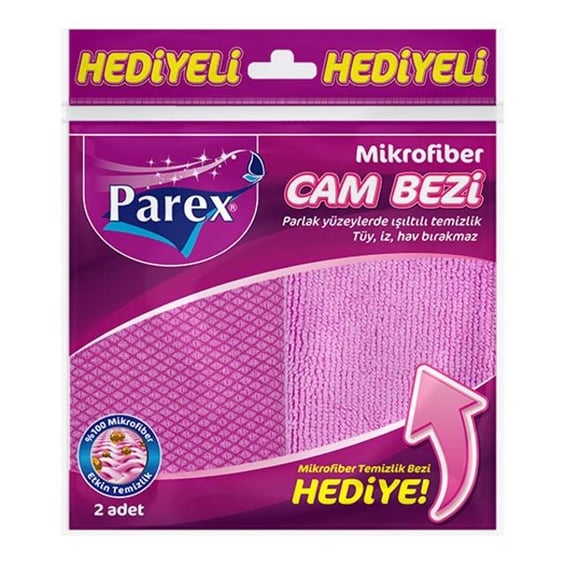 Parex Microfiber Cam Bezi + Bez Hediyeli