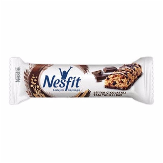 Nestle Nesfit Bitter Çikolatalı Tam Tahıllı Bar 23 Gr