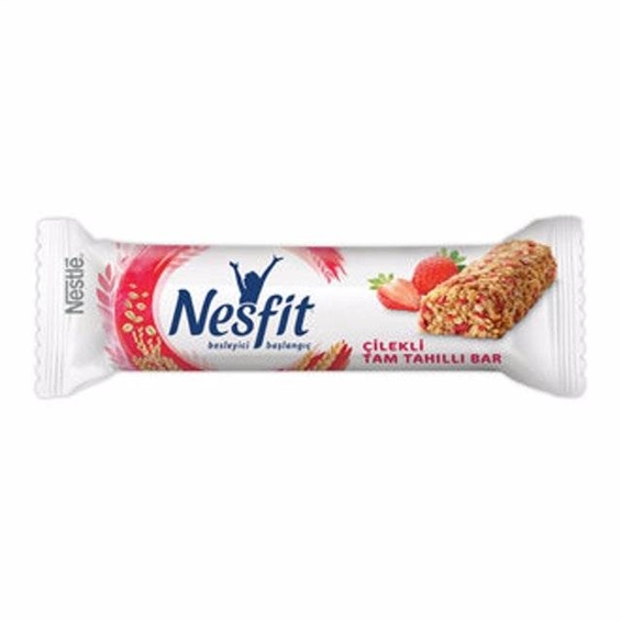 Nestle Nesfit Çilekli Tam Tahıllı Bar 23 Gr