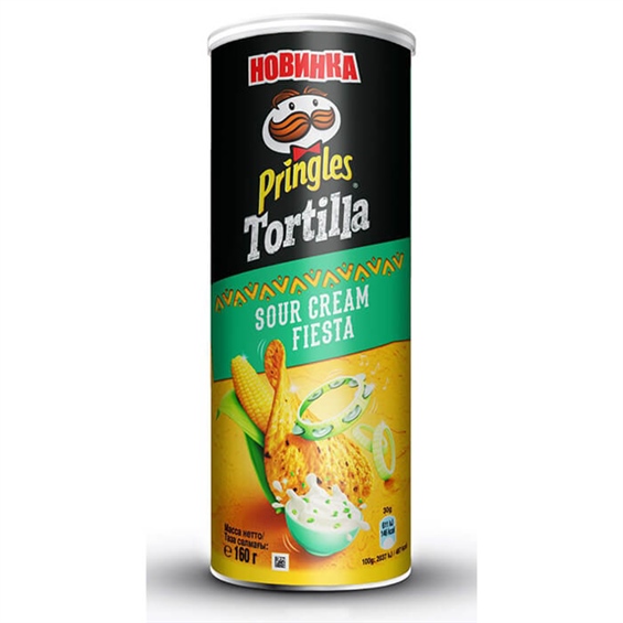 Pringles Tortilla Ekşi Krema 160 Gr