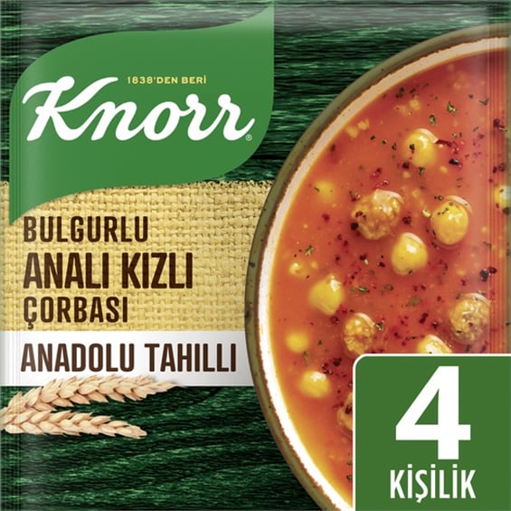 Knorr Bulgurlu Analı Kızlı Çorba 92 Gr