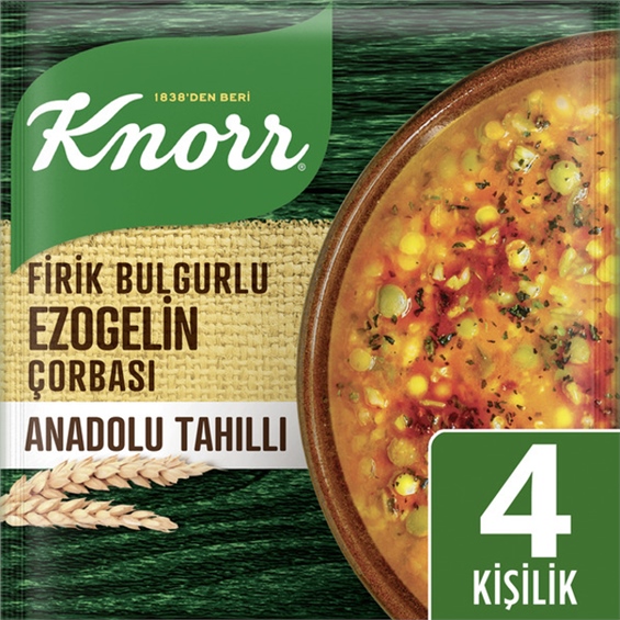 Knorr Firikli Bulgurlu Ezogelin Çorbası 98 Gr
