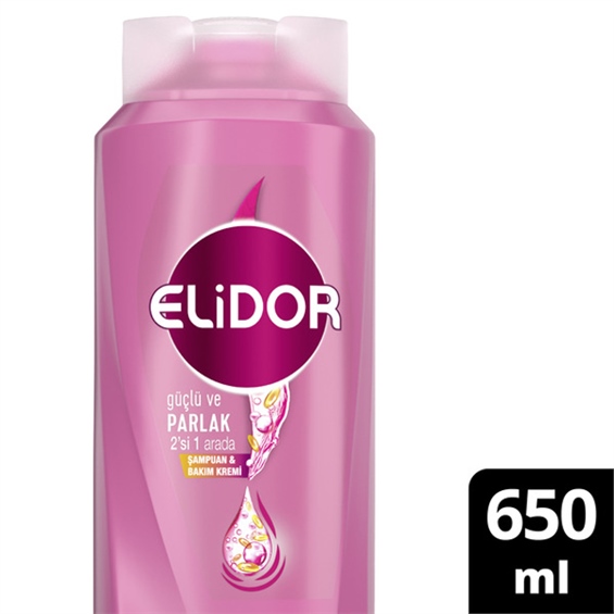 Elidor Şampuan Güçlü&Parlak 650 ml