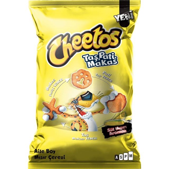 Cheetos Taş Pati Makas Mısır Cipsi 43 Gr