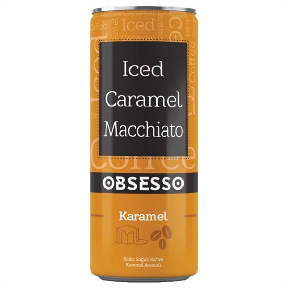 Obsesso Caramel Macchiato Kutu 250 ml