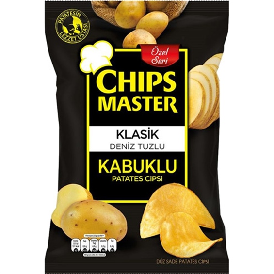 Chips Master Kabuklu Patates Cipsi 104 Gr