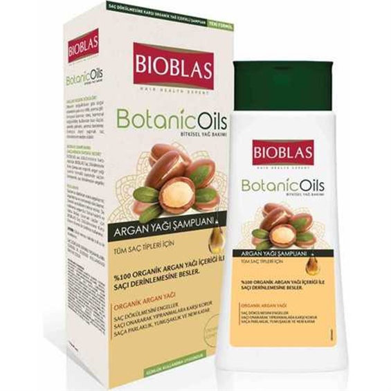 Bioblas Botanic Oils Argan Yağı Şampuanı 360 Ml