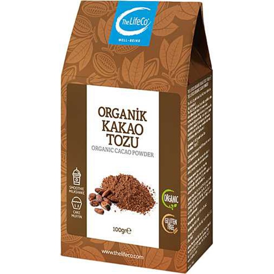 The Lifeco Organik Kakao Tozu 100 Gr
