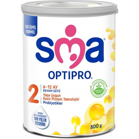 Sma Optipro Probiyotik 2 Bebek Sütü 800 gr