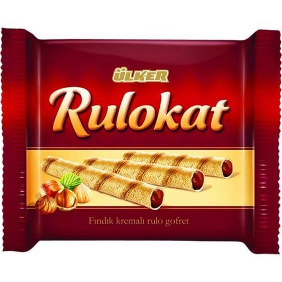 Ülker Rulokat 9 Kat Tat Çikolatalı Rulo Gofret 42 Gr