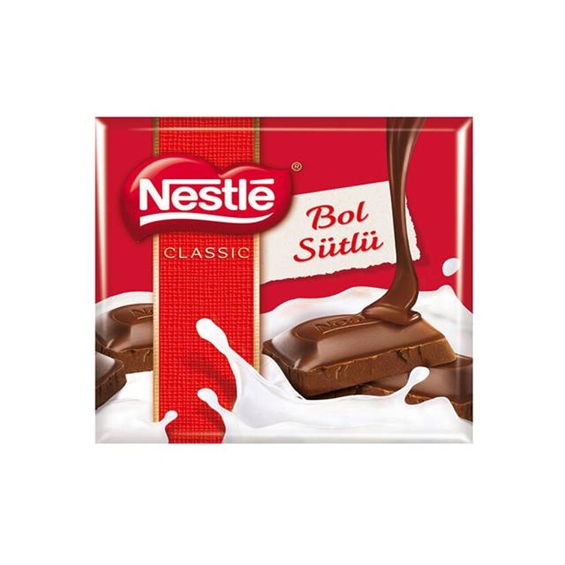 Nestle Sütlü Kare Çikolata 60 Gr