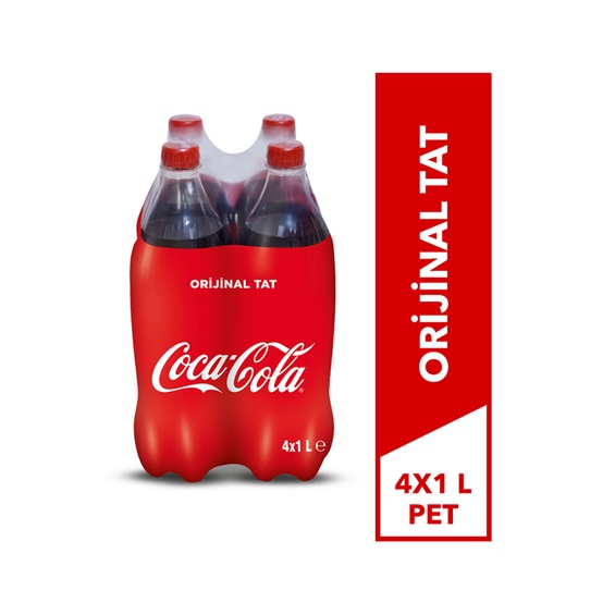 Coca Cola 4x1 Lt