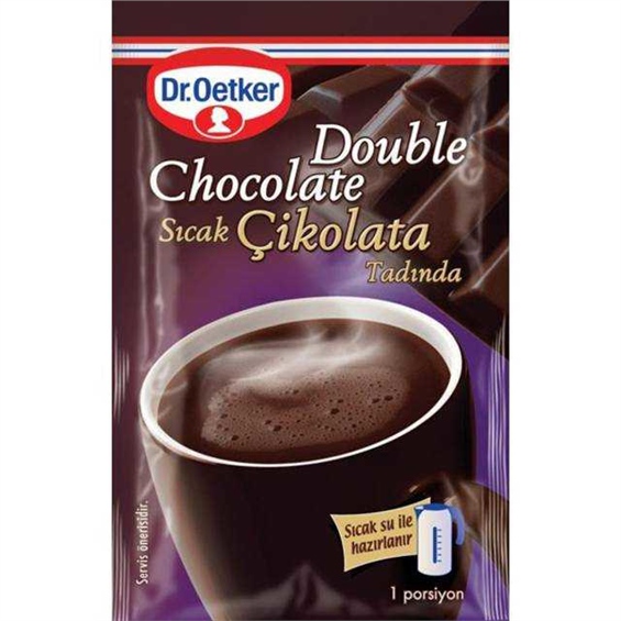 Dr.Oetker Double Chocolate Sıcak Çikolata 25 Gr
