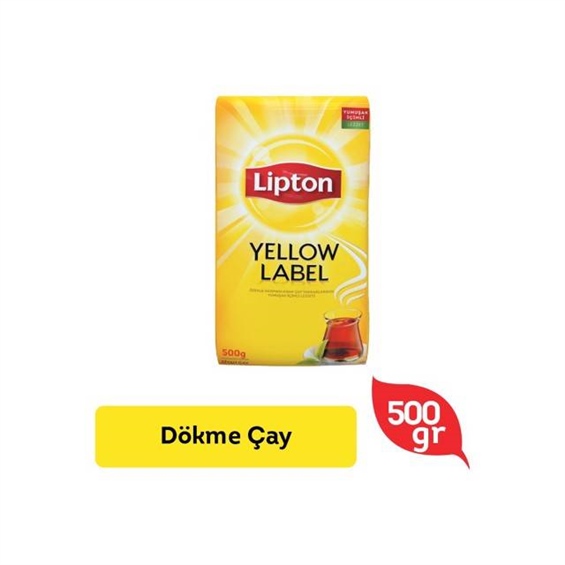 Lipton Yellow Label Dökme Çay 500 Gr