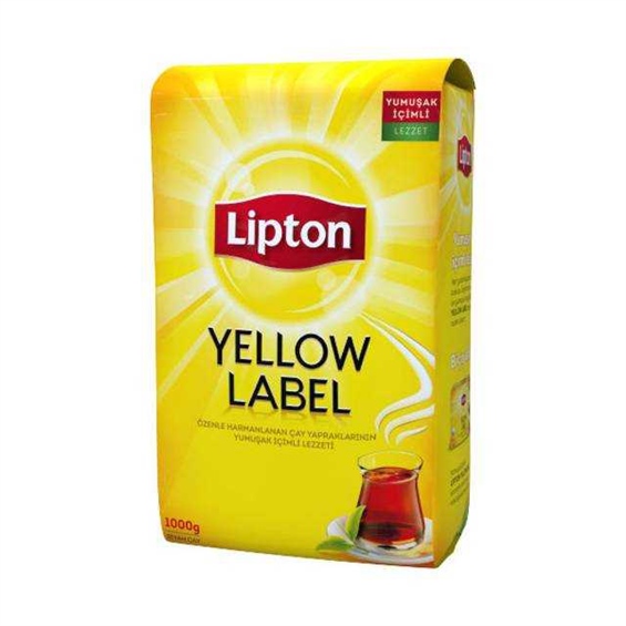 Lipton Yellow Label Dökme Siyah Çay 1000 Gr