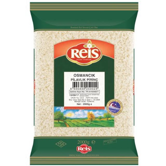 Reis Pirinç Osmancık 2 Kg