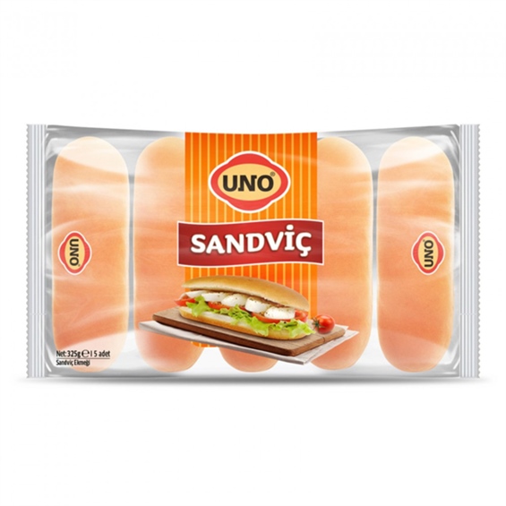 Uno Sandviç Ekmek 5'li  325 Gr