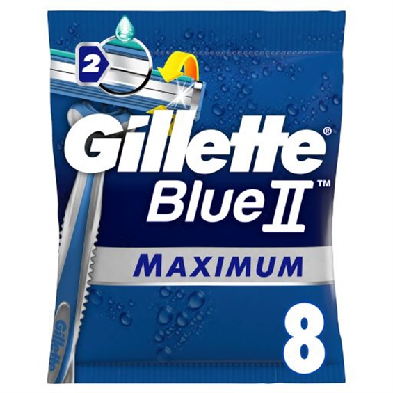 Gillette Blue2 8'li Maximum Kullan At Tıraş Bıçağı