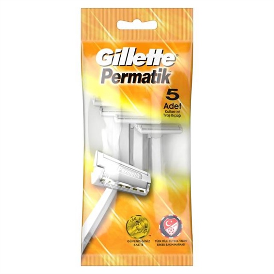 Gillette Permatik Kullan At 5'li Tıraş Bıçağı
