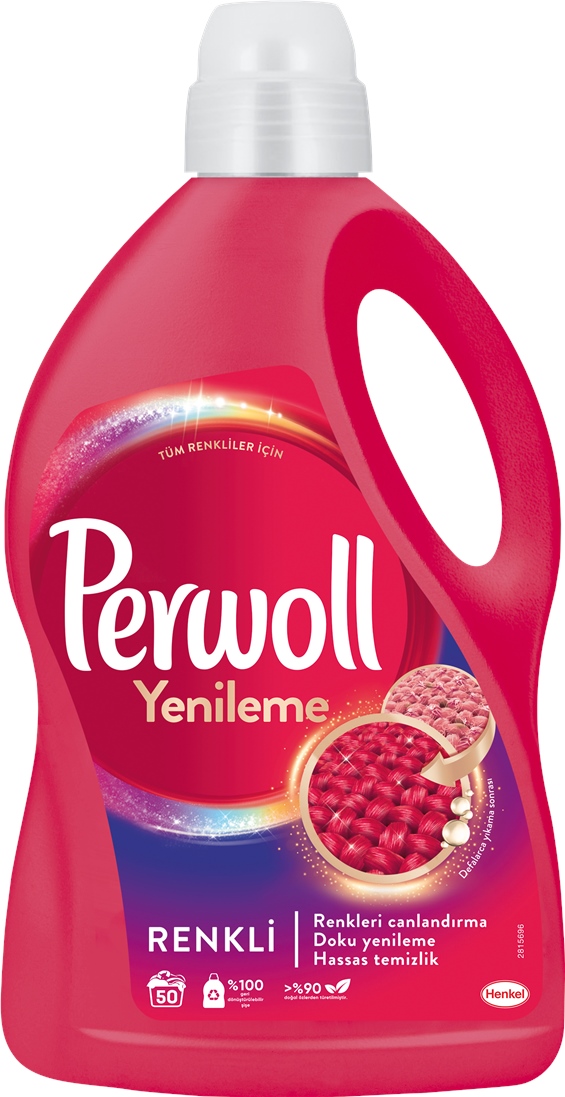 Perwoll Renkli Sihir Sıvı Çamaşır Deterjanı 3000 ml