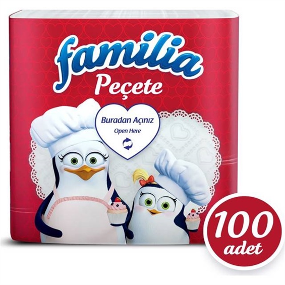 Familia Peçete 100 lü
