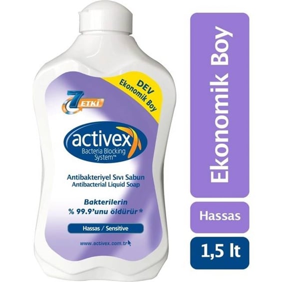 Activex Sıvı Sabun Hassas Koruma 1500 ml
