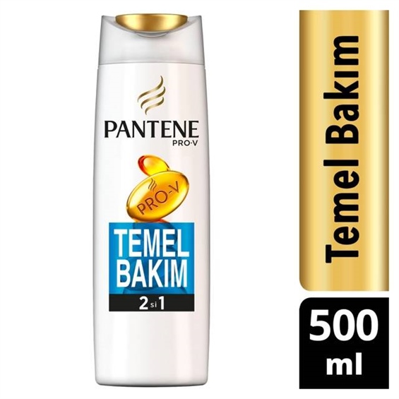 Pantene Şampuan 3ü 1 Arada Temel Bakım 400 ml
