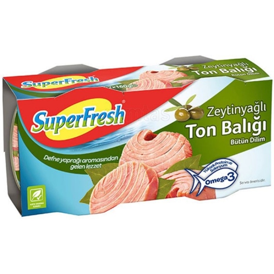 Superfresh Ton Balık Zeytinyağlı 2x150 gr