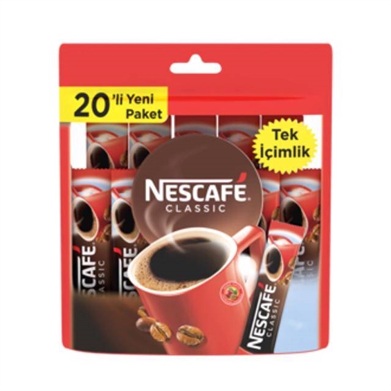 Nescafe Classic 2 gr 20'li Hazır Kahve