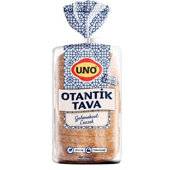 Uno Otantik Tava Ekmeği 550 Gr