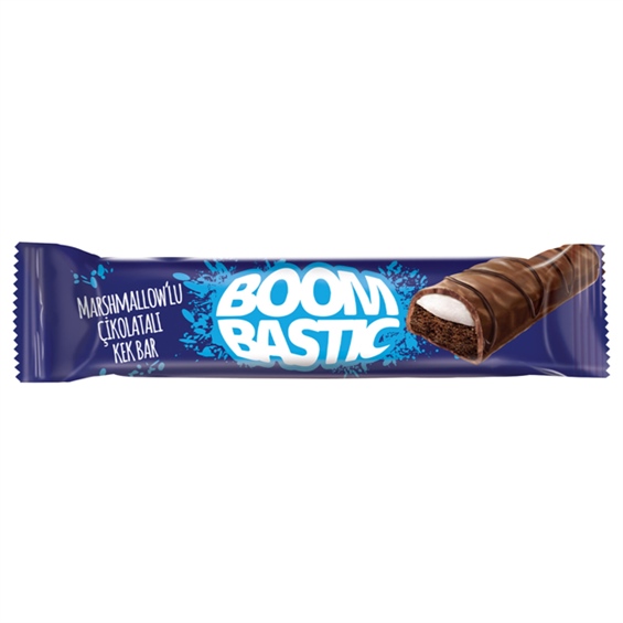 Boombastic Marshmallow ve Çikolatalı Kek Bar 40 Gr