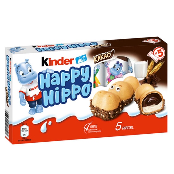 Kinder Happy Hippo Kakao Krema 103.5 Gr