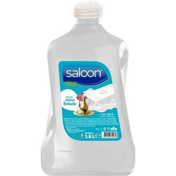 Saloon Sıvı Sabun Beyaz 1.8 lt