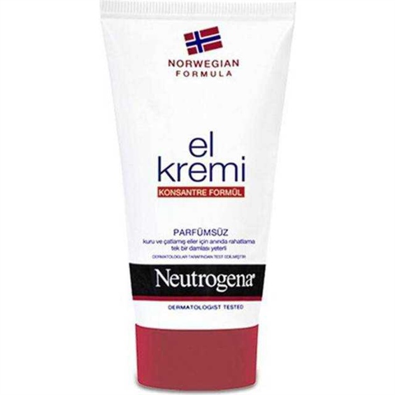 Neutrogena Norveç Formülü El Kremi Parfümsüz 75 Ml