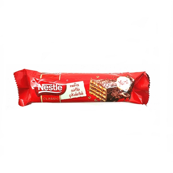 Nestle Klasik Sütlü Çikolatalı Çıtır Gofret 27 Gr