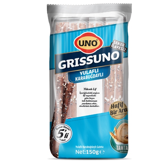 Uno Grissuno Yulaflı Karabuğdaylı 150 Gr
