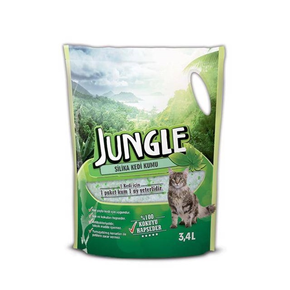 Jungle Silika Kedi Kumu 3.4 Lt