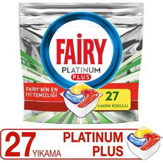 Fairy Platinium Plus Bulaşık Makinası Kapsül 27'li