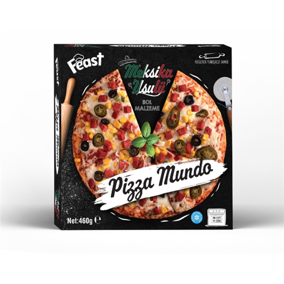 Feast Mundo Meksika Pizza 460 Gr