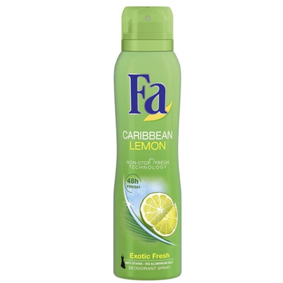 Fa Carrıbean Lemon Sprey Deodorant 150 Ml