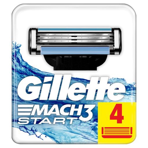 Gillette Mach 3 Start 4'lü Tıraş Bıçağı