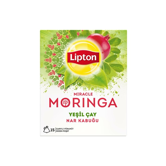 Lipton Yeşil Çay Moringa Bardak Poşet 15'li22,5 gr