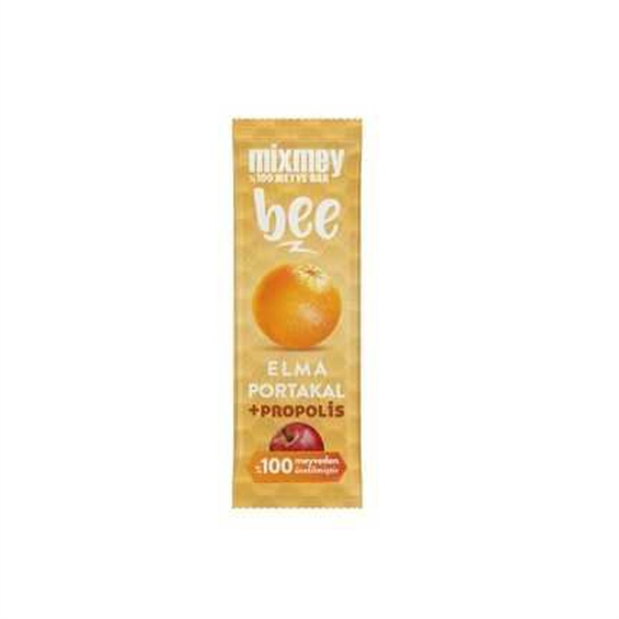 Mixmey Bee Polenli Portakalallı Meyve Barı 25 Gr